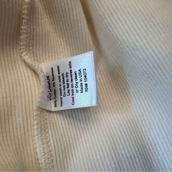 NWT Anthropologie Bordeaux U Neck Halter Mini Knit Dress. Size 2X. - Picture 9 of 11